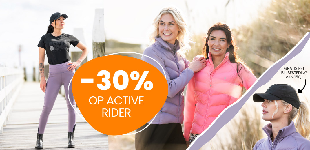 30% active rider