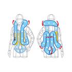 Airbagvest Hit-Air Evolution Large Zwart