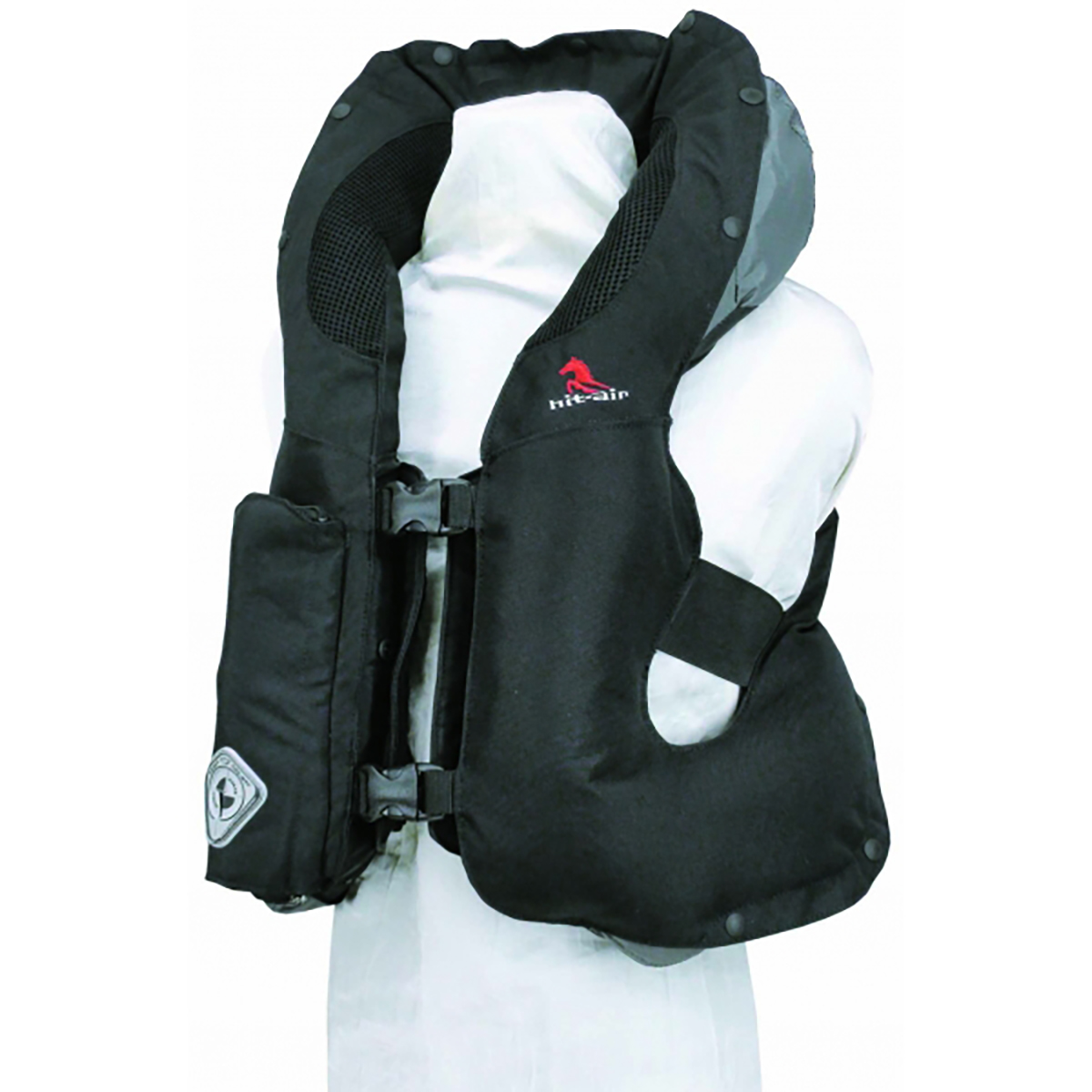 Airbagvest Hit-air Skv Kids Zwart in zwart