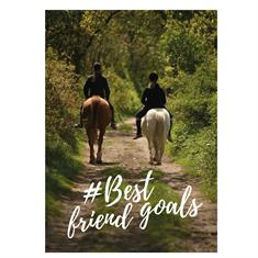 Ansichtkaart Best Friend Goals  