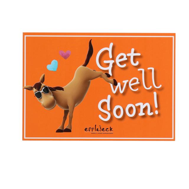 Ansichtkaart Get Well 