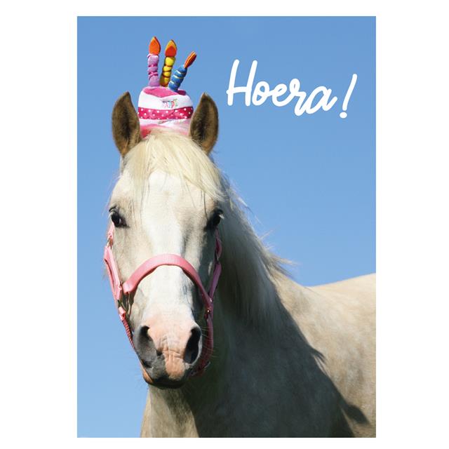 Ansichtkaart Hoera  
