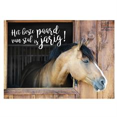 Ansichtkaart Jarig  