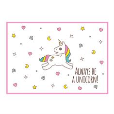 Ansichtkaart Unicorn Diverse