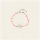 armband PaardenpraatTV Clover Zilver