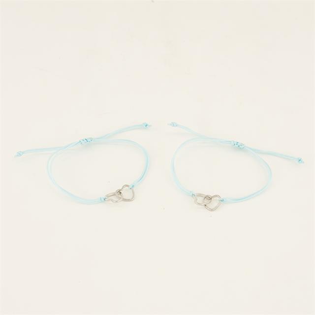 armband PaardenpraatTV Friends Lichtblauw