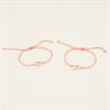 armband PaardenpraatTV Friends Roze