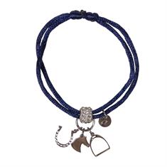 Armband QHP Nyomi Blauw