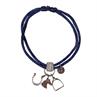 Armband QHP Nyomi Blauw