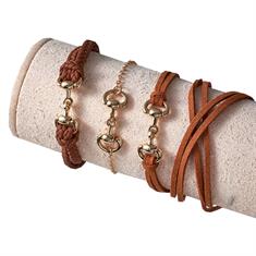 Armbanden HV POLO HVPJula 3-Pack Middenbruin