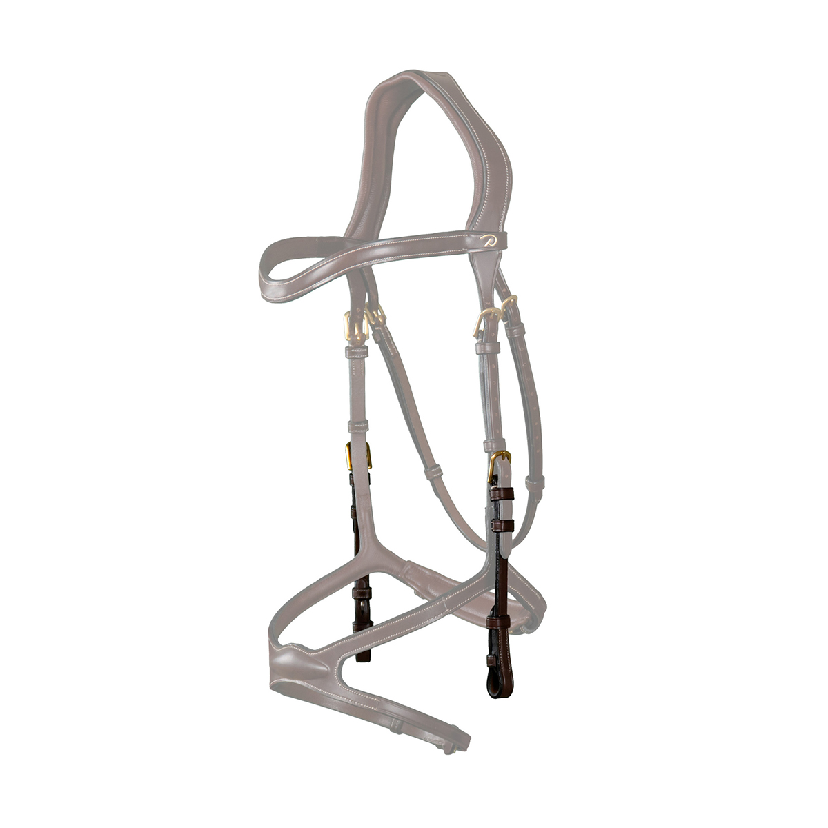 Bakstukken D Collection By Dy&apos;on Voor 1-strap Kopstuk Bruin, PAARD in bruin