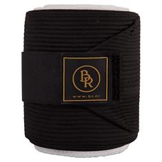 Bandages BR Elastisch Met Onderlap Zwart