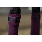 Bandages Equestrian Stockholm Fleece Black Raven Paars