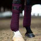 Bandages Equestrian Stockholm Fleece Black Raven Paars