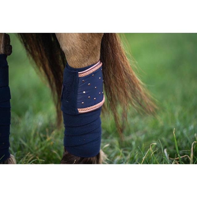 Bandages HORSEGEAR HGAurum Donkerblauw