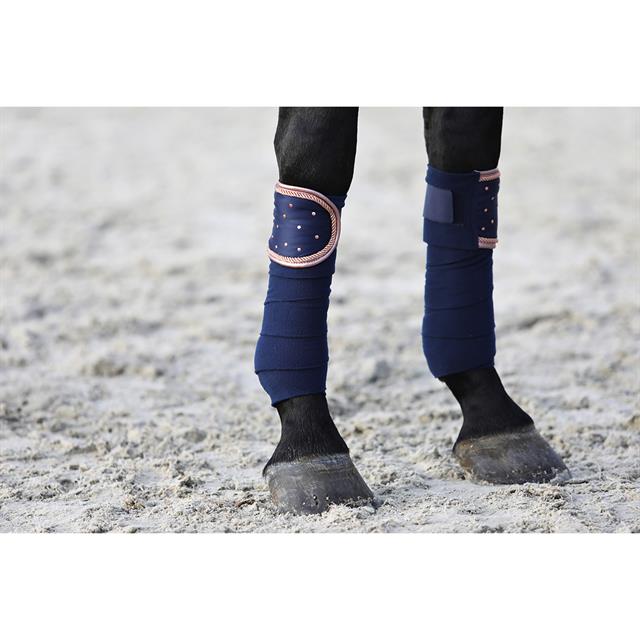 Bandages HORSEGEAR HGAurum Donkerblauw