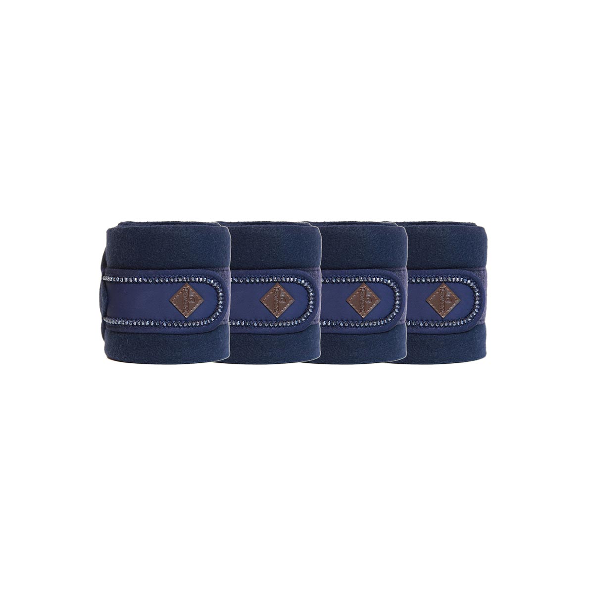 Kentucky Polar Fleece Polos Pearls - Blauw - Maat Full