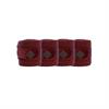 Bandages Kentucky Polar Fleece Velvet Donkerrood