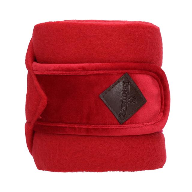 Bandages Kentucky Polar Fleece Velvet Rood