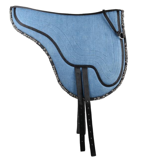 Bareback Pad F.R.A. Jeany Zwart Blauw