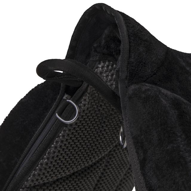 Barebackpad QHP Super Soft Zwart-zwart