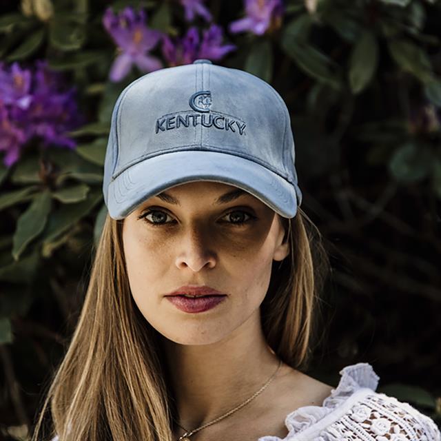 Baseball Cap Kentucky Velvet Lichtblauw