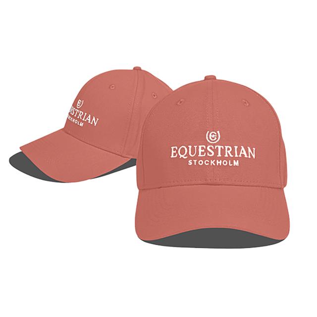 Baseballcap Equestrian Stockholm Coral Lichtroze