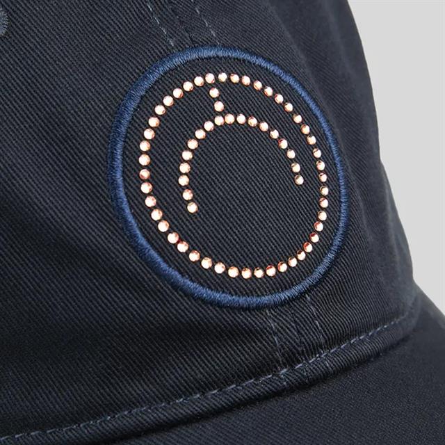 Baseballcap Montar MOLogo Donkerblauw-roségoud
