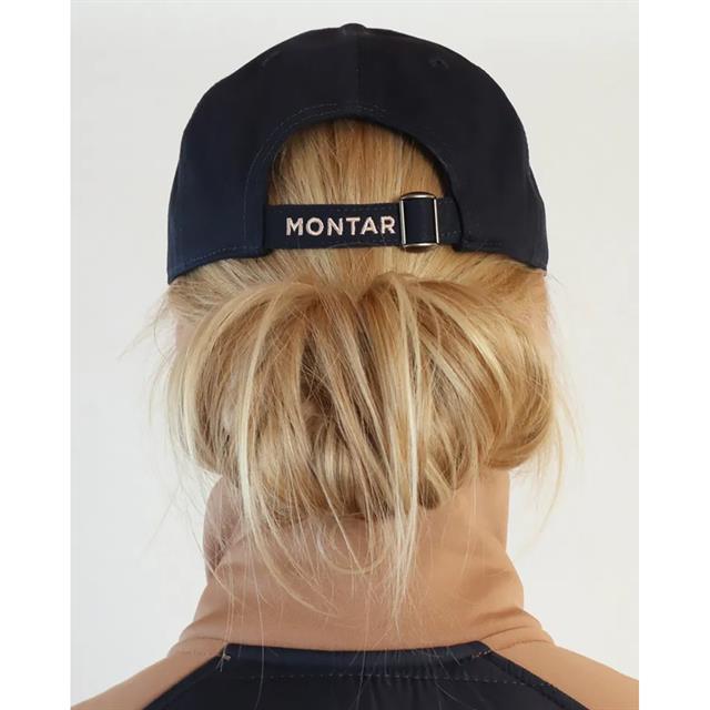 Baseballcap Montar MOLogo Zwart-roségoud