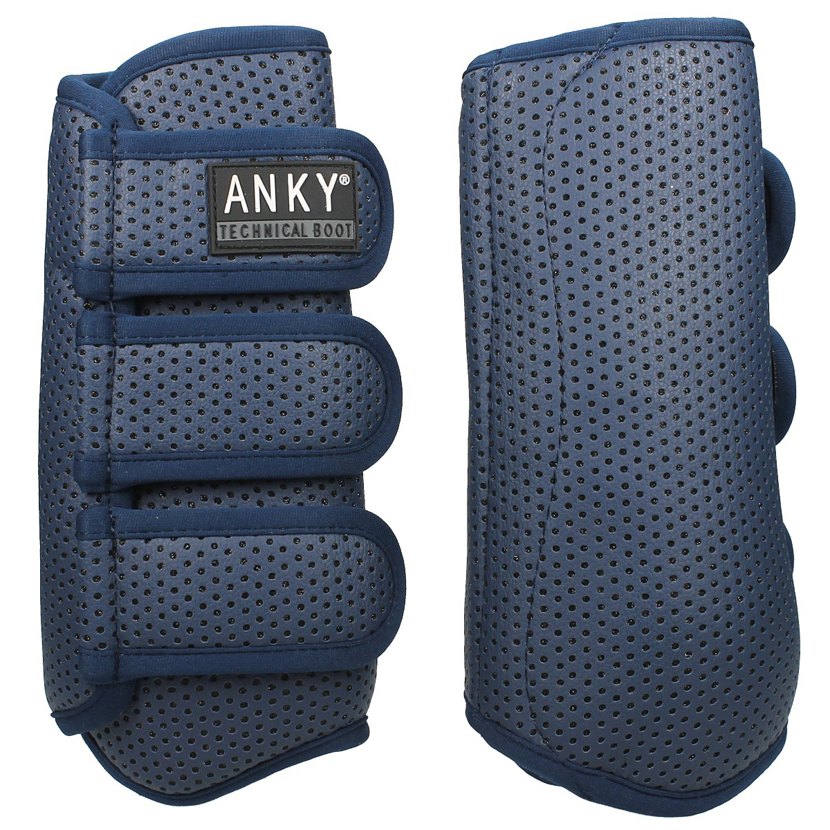 Beenbeschermer Anky Technical Matt Blauw, M in blauw