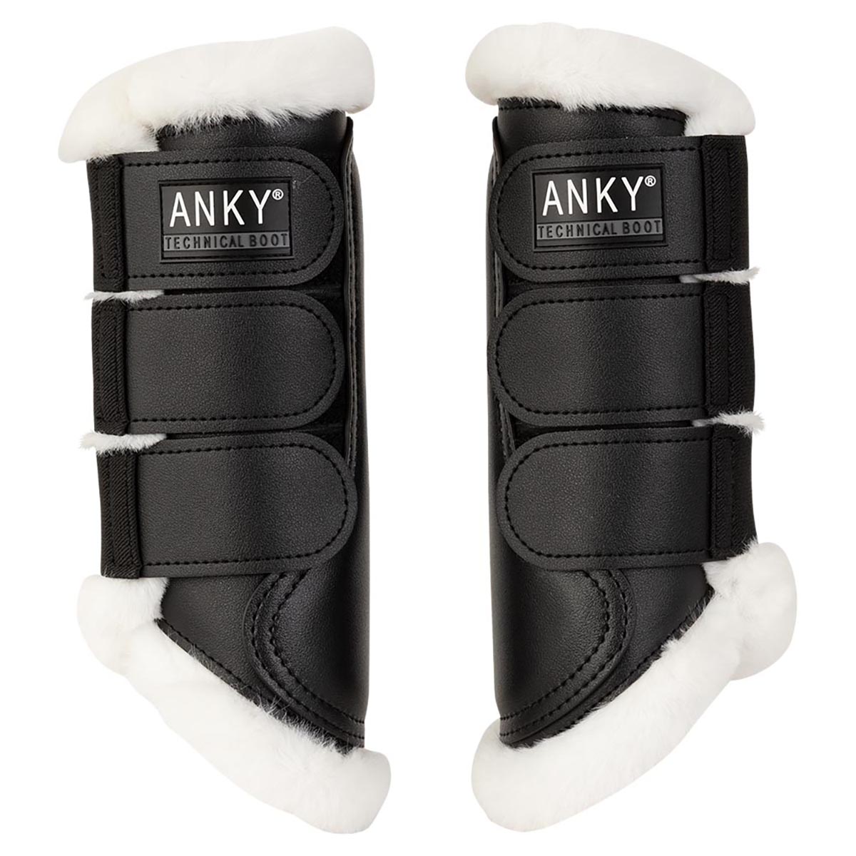 Beenbeschermers Anky Proficient Atb23003 Zwart, M in zwart
