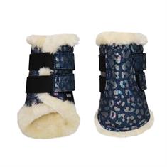 Beenbeschermers Epplejeck EJLimited Edition Leopard Donkerblauw