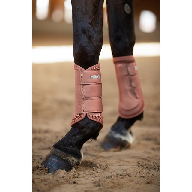 Beenbeschermers Equestrian Stockholm Mesh Coral Lichtroze