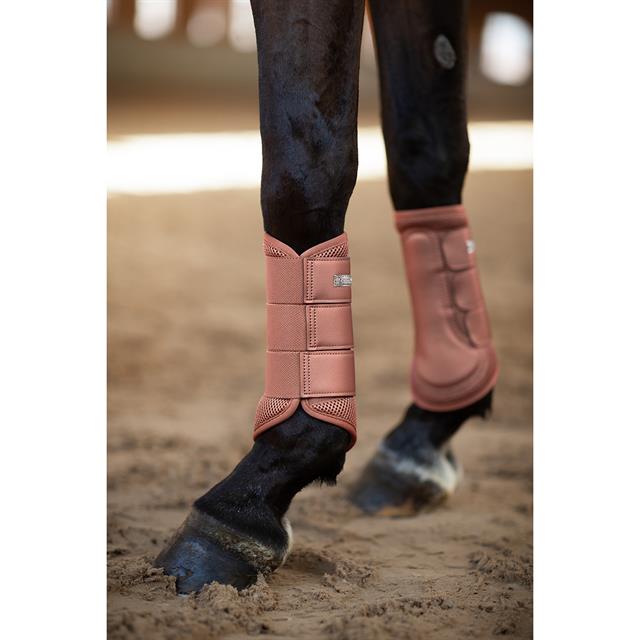 Beenbeschermers Equestrian Stockholm Mesh Coral Lichtroze