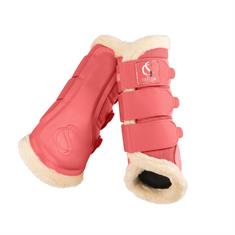 Beenbeschermers Eskadron Classic Sports Mesh Faux Fur Roze