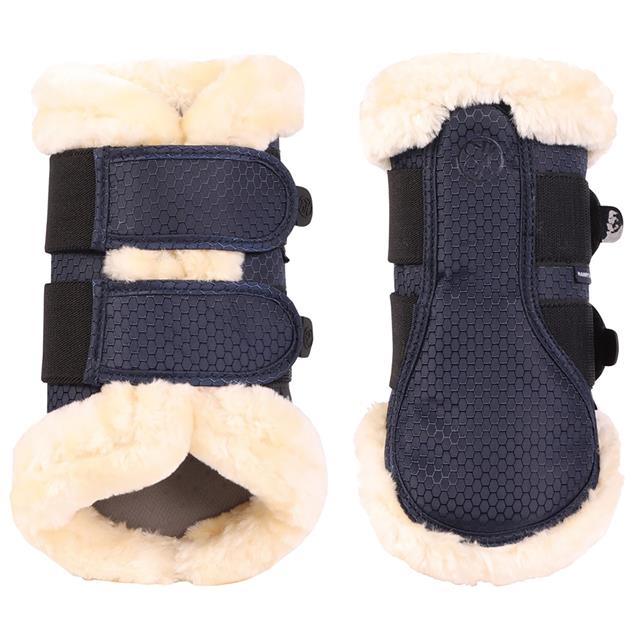 Beenbeschermers Harry's Horse Flextrainer Carbon Donkerblauw