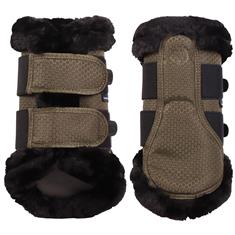 Beenbeschermers Harry's Horse Flextrainer Carbon Donkergroen