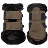 Beenbeschermers Harry's Horse Flextrainer Carbon Donkergroen