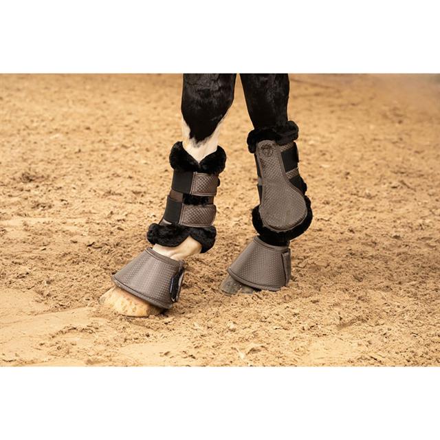 Beenbeschermers Harry's Horse Flextrainer Carbon Grijs