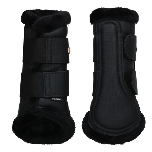 Beenbeschermers HORSEGEAR HGCroco Zwart