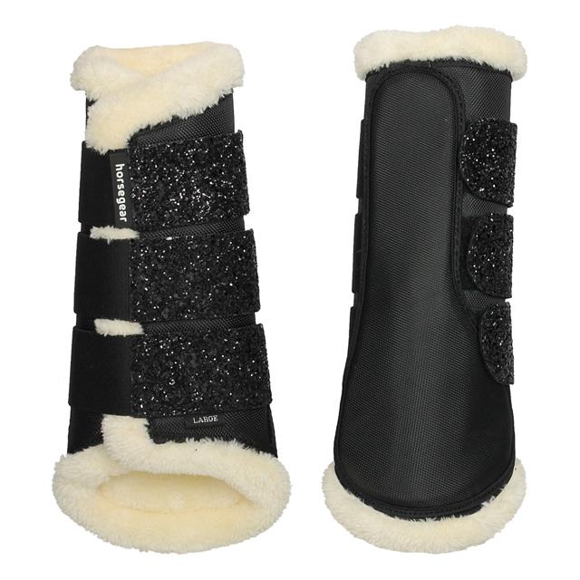 Beenbeschermers HORSEGEAR HGLevy Zwart