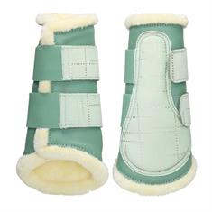 Beenbeschermers HORSEGEAR HGVelvet Dot Lichtgroen
