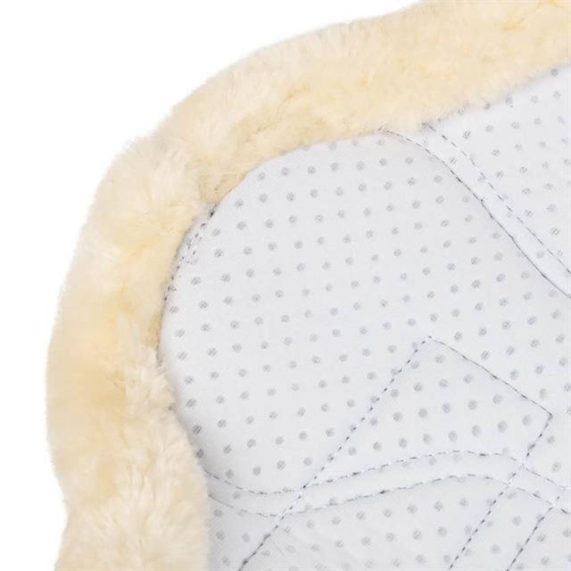 Beenbeschermers LeMieux Fleece Edge Mesh Brushing Wit-beige