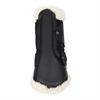 Beenbeschermers LeMieux Fleece Edge Mesh Brushing Zwart-beige
