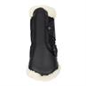 Beenbeschermers LeMieux Fleece Edge Mesh Brushing Zwart-beige