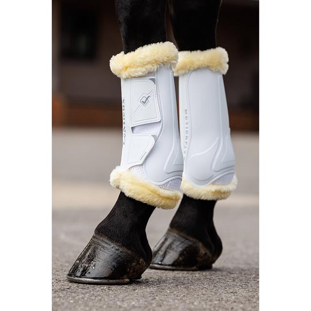 Beenbeschermers LeMieux Motionflex Dressage Fur Wit