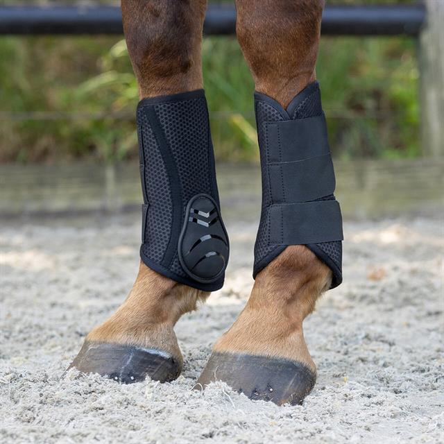 Beenbeschermers QHP Air Mesh Zwart