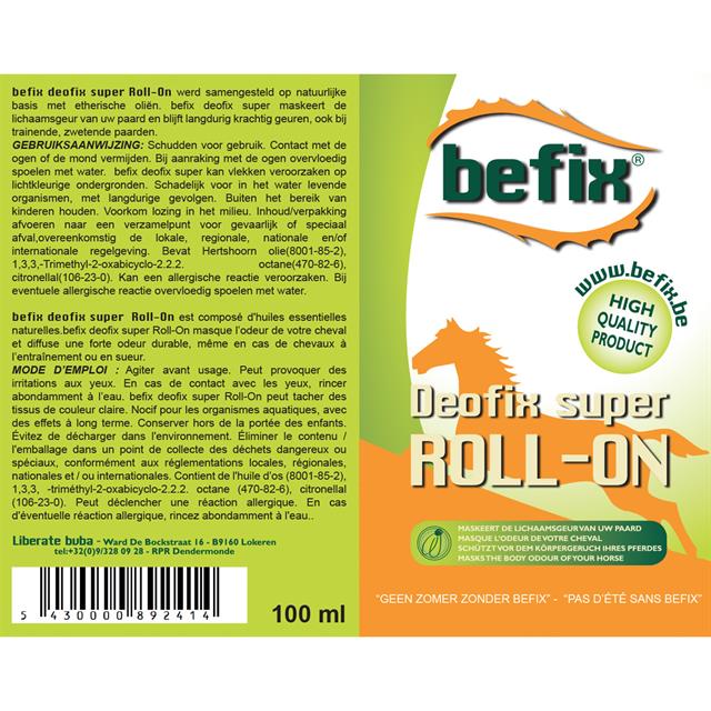 Befix Deofix Super Roll-On 