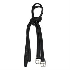 Beugelriemen HORSEGEAR HGLuxe Soft Leather Zwart
