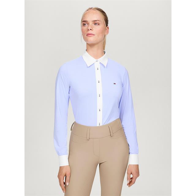 Blouse Tommy Hilfiger Essex Lichtblauw
